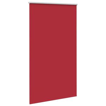 Verdunkelungsrollo Rot 125x230cm Stoffbreite 121,6cm Polyester