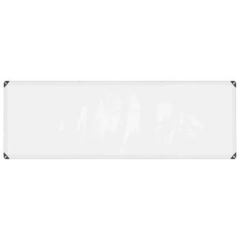 Transparente Plane mit Ösen 1x3 m Polyethylen