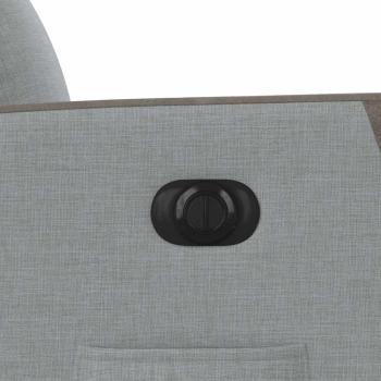 Relaxsessel Elektrisch Hellgrau Stoff