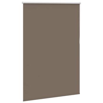 Verdunkelungsrollo Kaffeebraun 115x150 cm Stoffbreite 110,7 cm