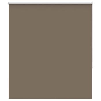 Verdunkelungsrollo Kaffeebraun 125x150 cm Stoffbreite 121,6 cm