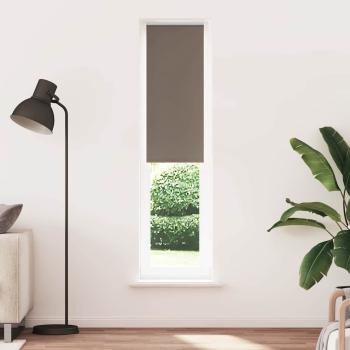 ARDEBO.de - Verdunkelungsrollo Kaffeebraun 55x210cm Stoffbreite 50,7 cm