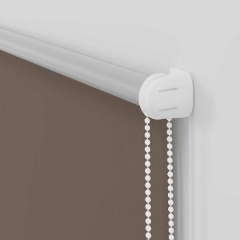 Verdunkelungsrollo Kaffeebraun 55x210cm Stoffbreite 50,7 cm