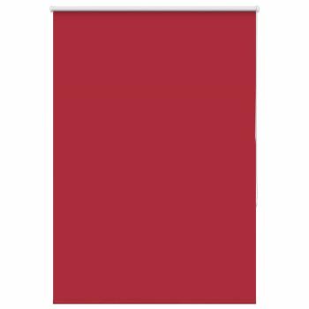 Verdunkelungsrollo Rot 105x150cm Stoffbreite 100,7cm Polyester