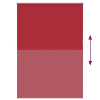 Verdunkelungsrollo Rot 105x150cm Stoffbreite 100,7cm Polyester