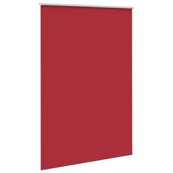 Verdunkelungsrollo Rot 165x210cm Stoffbreite 161,6cm Polyester