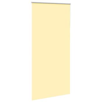 Verdunkelungsrollo Gelb 95x210 cm Stoffbreite 90,7 cm Polyester