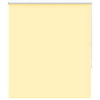 ARDEBO.de - Verdunkelungsrollo Gelb 120x175cm Stoffbreite 116,6cm Polyester