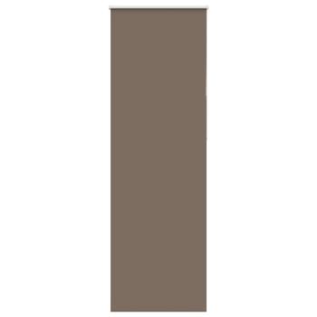 ARDEBO.de - Verdunkelungsrollo Kaffeebraun 80x210cm Stoffbreite 75,7 cm