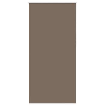 Verdunkelungsrollo Kaffeebraun 110x210 cm Stoffbreite 105,7 cm