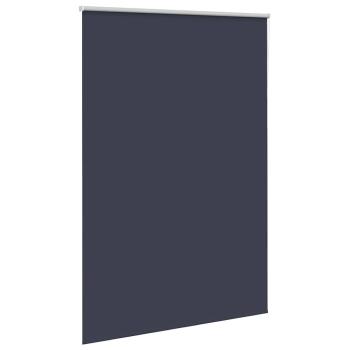Verdunkelungsrollo Marineblau 145x230 cm Stoffbreite 141,6 cm