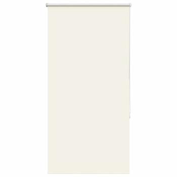 ARDEBO.de - Verdunkelungsrollo Cremeweiß 85x150cm Stoffbreite 80,7 cm