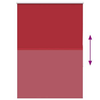 Verdunkelungsrollo Rot 95x150 cm Stoffbreite 90,7 cm Polyester