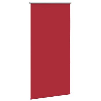 Verdunkelungsrollo Rot 85x150 cm Stoffbreite 80,7 cm Polyester