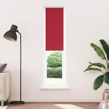 ARDEBO.de - Verdunkelungsrollo Rot 50x230 cm Stoffbreite 45,7 cm Polyester