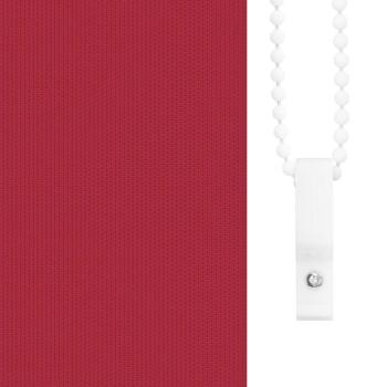 Verdunkelungsrollo Rot 155x150cm Stoffbreite 151,6cm Polyester