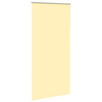 Verdunkelungsrollo Gelb 115x210cm Stoffbreite 110,7cm Polyester