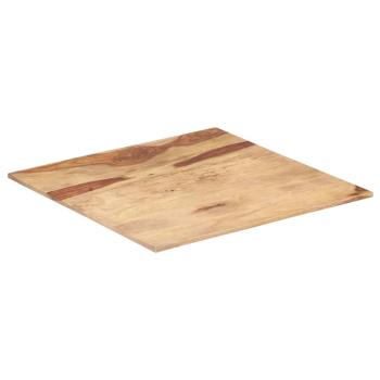 Tischplatte Massivholz Palisander 15-16 mm 70×70 cm