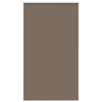 Verdunkelungsrollo Kaffeebraun 140x210 cm Stoffbreite 136,6 cm