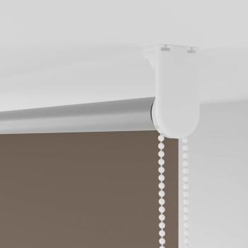 Verdunkelungsrollo Kaffeebraun 155x230cm Stoffbreite 151,6cm