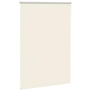 Verdunkelungsrollo Cremeweiß 110x150cm Stoffbreite 105,7cm
