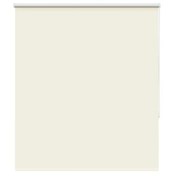 ARDEBO.de - Verdunkelungsrollo Cremeweiß 120x175cm Stoffbreite 116,6cm
