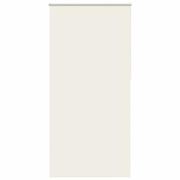 ARDEBO.de - Verdunkelungsrollo Cremeweiß 95x210cm Stoffbreite 90,7 cm