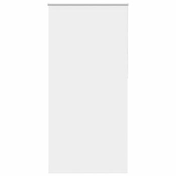 ARDEBO.de - Verdunkelungsrollo Weiß 115x230cm Stoffbreite 110,7cm Polyester