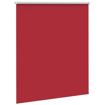 Verdunkelungsrollo Rot 135x175cm Stoffbreite 131,6cm Polyester