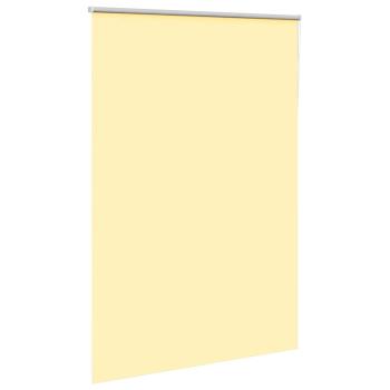 Verdunkelungsrollo Gelb 145x210cm Stoffbreite 141,6cm Polyester