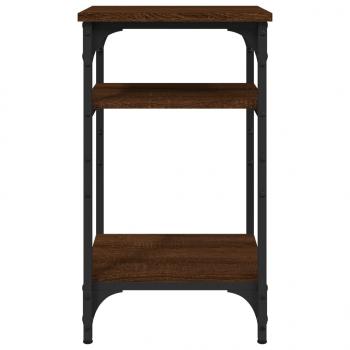 Beistelltisch Braun Eichen-Optik 35x30x60 cm Holzwerkstoff