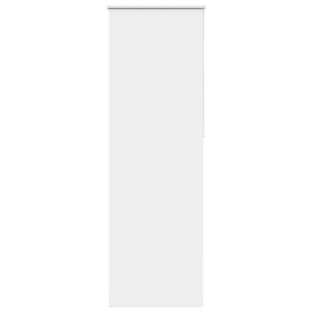ARDEBO.de - Verdunkelungsrollo Weiß 65x210cm Stoffbreite 60,7 cm Polyester