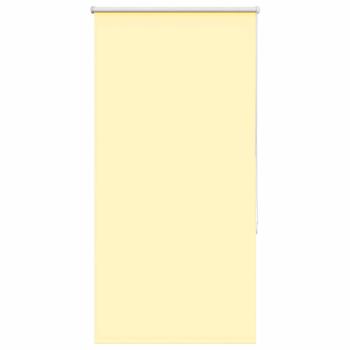 ARDEBO.de - Verdunkelungsrollo Gelb 80x130 cm Stoffbreite 75,7 cm Polyester