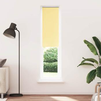 Verdunkelungsrollo Gelb 40x230 cm Stoffbreite 35,7 cm Polyester