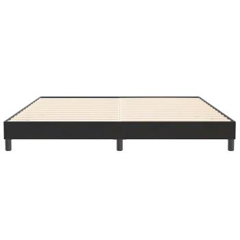 Boxspringbett ohne Matratze Schwarz 200x220 cm Samt