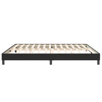 Boxspringbett ohne Matratze Schwarz 200x220 cm Samt