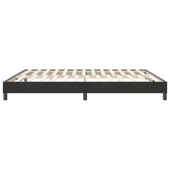 Boxspringbett ohne Matratze Schwarz 180x220 cm Samt