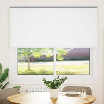 Verdunkelungsrollo Weiß 150x175 cm Stoffbreite 146,6 cm