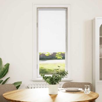 ARDEBO.de - Verdunkelungsrollo Weiß 55x175cm Stoffbreite 50,7 cm Polyester