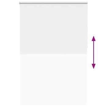 Verdunkelungsrollo Weiß 155x230cm Stoffbreite 151,6cm Polyester