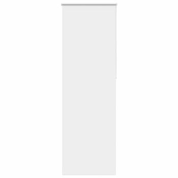 ARDEBO.de - Verdunkelungsrollo Weiß 85x210cm Stoffbreite 80,7 cm Polyester