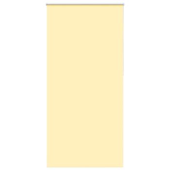 ARDEBO.de - Verdunkelungsrollo Gelb 90x230 cm Stoffbreite 85,7 cm Polyester
