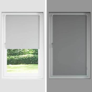 Verdunkelungsrollo Gelb 135x150cm Stoffbreite 131,6cm Polyester