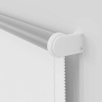 Verdunkelungsrollo Weiß 140x210 cm Stoffbreite 136,6 cm