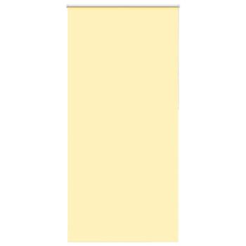 ARDEBO.de - Verdunkelungsrollo Gelb 95x230 cm Stoffbreite 90,7 cm Polyester