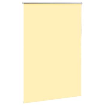 Verdunkelungsrollo Gelb 90x130 cm Stoffbreite 85,7 cm Polyester