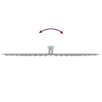 Regenbrause Edelstahl 304 50 cm Rund