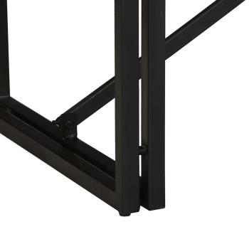 Couchtisch 80x40x35 cm Raues Massivholz Mango