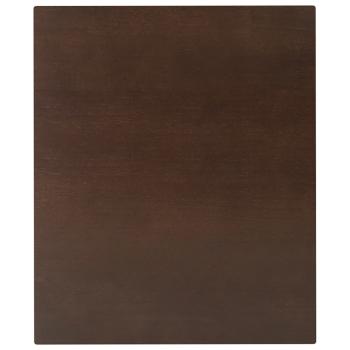 Esstisch Hellbraun Massivholz Gummibaumholz