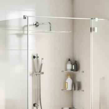 ARDEBO.de - Regenbrause Edelstahl 304 40x40 cm Quadrat